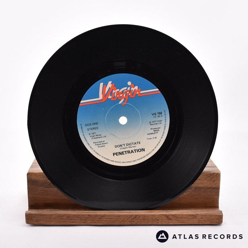 Penetration - Don't Dictate - 7" Vinyl Record - EX/EX
