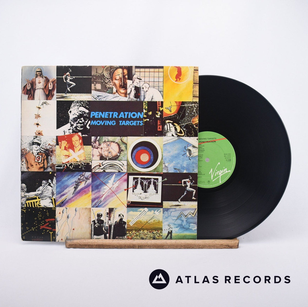 Penetration Moving Targets LP Vinyl Record - Front Cover & Record