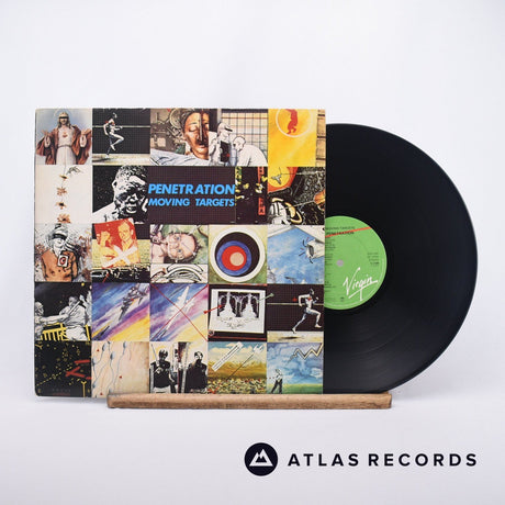 Penetration Moving Targets LP Vinyl Record - Front Cover & Record