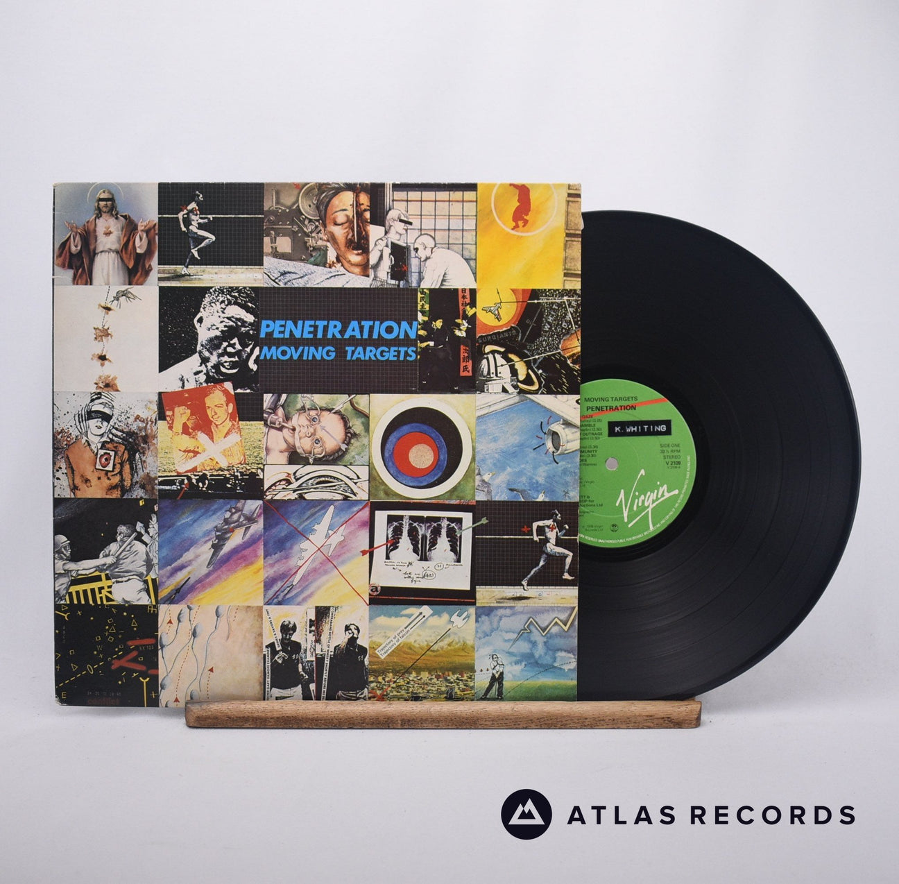 Penetration Moving Targets LP Vinyl Record - Front Cover & Record