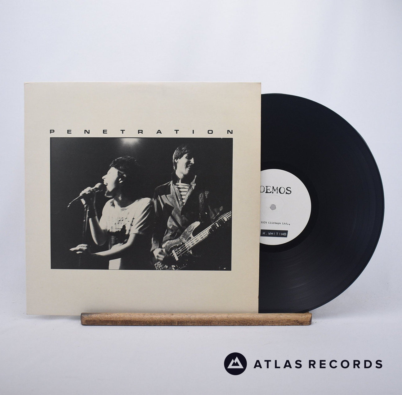 Penetration Race Against Time LP Vinyl Record - Front Cover & Record