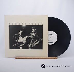 Penetration Race Against Time LP Vinyl Record - Front Cover & Record