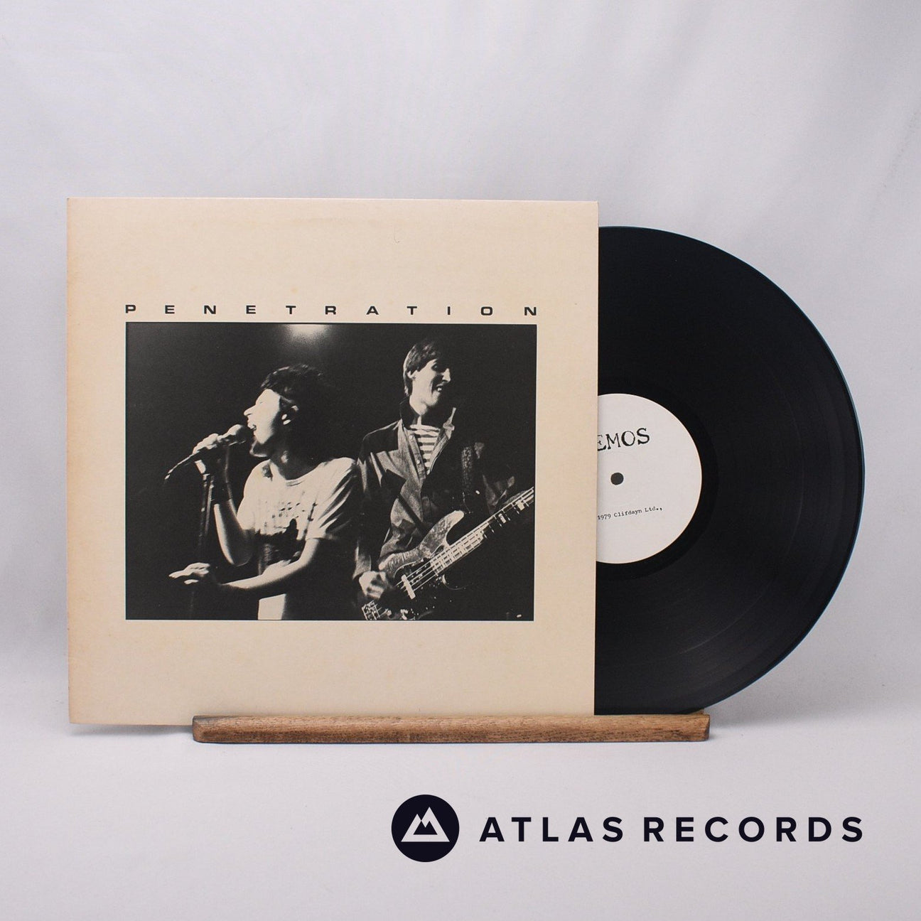 Penetration Race Against Time LP Vinyl Record - Front Cover & Record