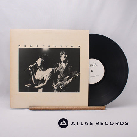 Penetration Race Against Time LP Vinyl Record - Front Cover & Record