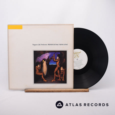 Penguin Cafe Orchestra Broadcasting From Home LP Vinyl Record - Front Cover & Record