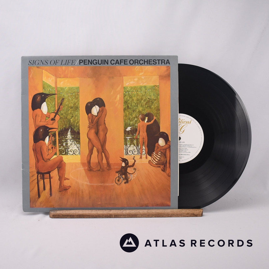 Penguin Cafe Orchestra Signs Of Life LP Vinyl Record - Front Cover & Record