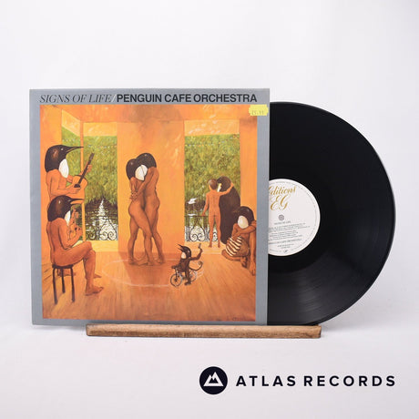 Penguin Cafe Orchestra Signs Of Life LP Vinyl Record - Front Cover & Record