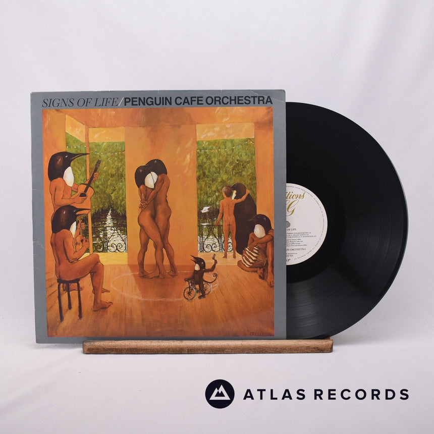 Penguin Cafe Orchestra Signs Of Life LP Vinyl Record - Front Cover & Record