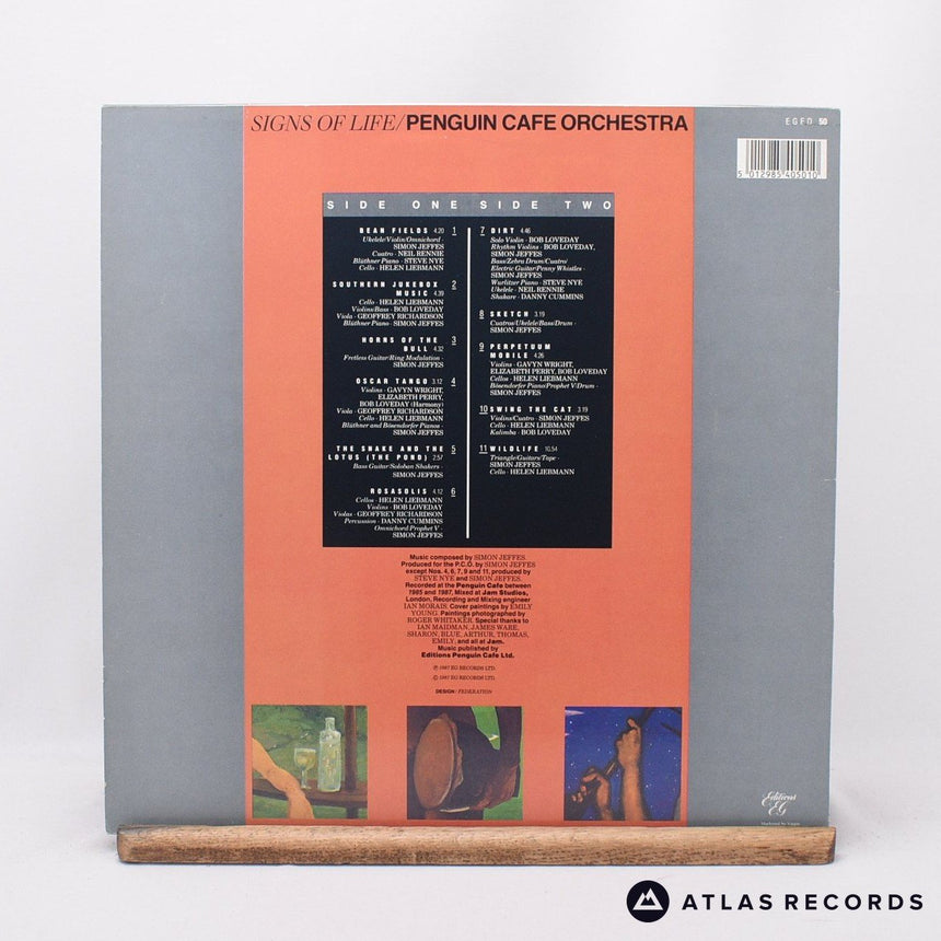 Penguin Cafe Orchestra - Signs Of Life - A-1U B-1U LP Vinyl Record - EX/VG+