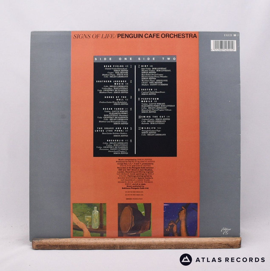 Penguin Cafe Orchestra - Signs Of Life - A-1 B-1 LP Vinyl Record - VG+/VG+
