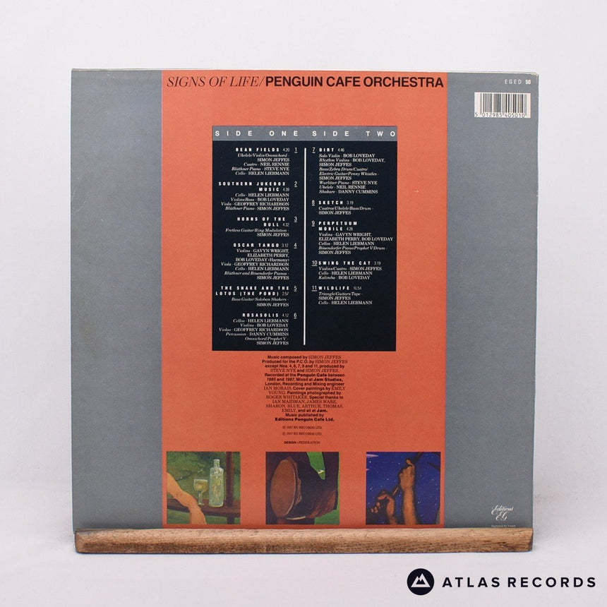 Penguin Cafe Orchestra - Signs Of Life - A-1 B-1 LP Vinyl Record - VG+/VG+