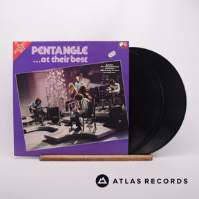 Pentangle ...At Their Best 2 x LP Vinyl Record - Front Cover & Record