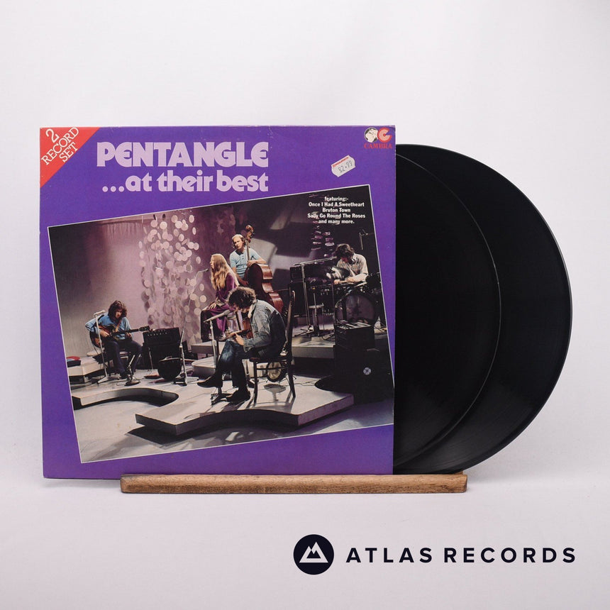 Pentangle ...At Their Best 2 x LP Vinyl Record - Front Cover & Record