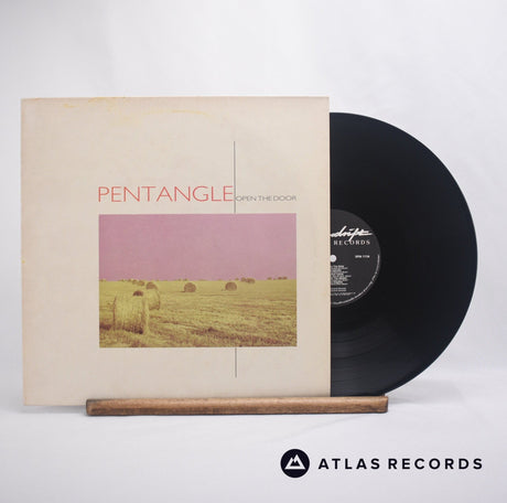 Pentangle Open The Door LP Vinyl Record - Front Cover & Record