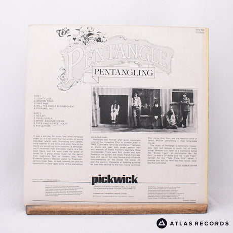 Pentangle - Pentangling - LP Vinyl Record - VG+/VG+