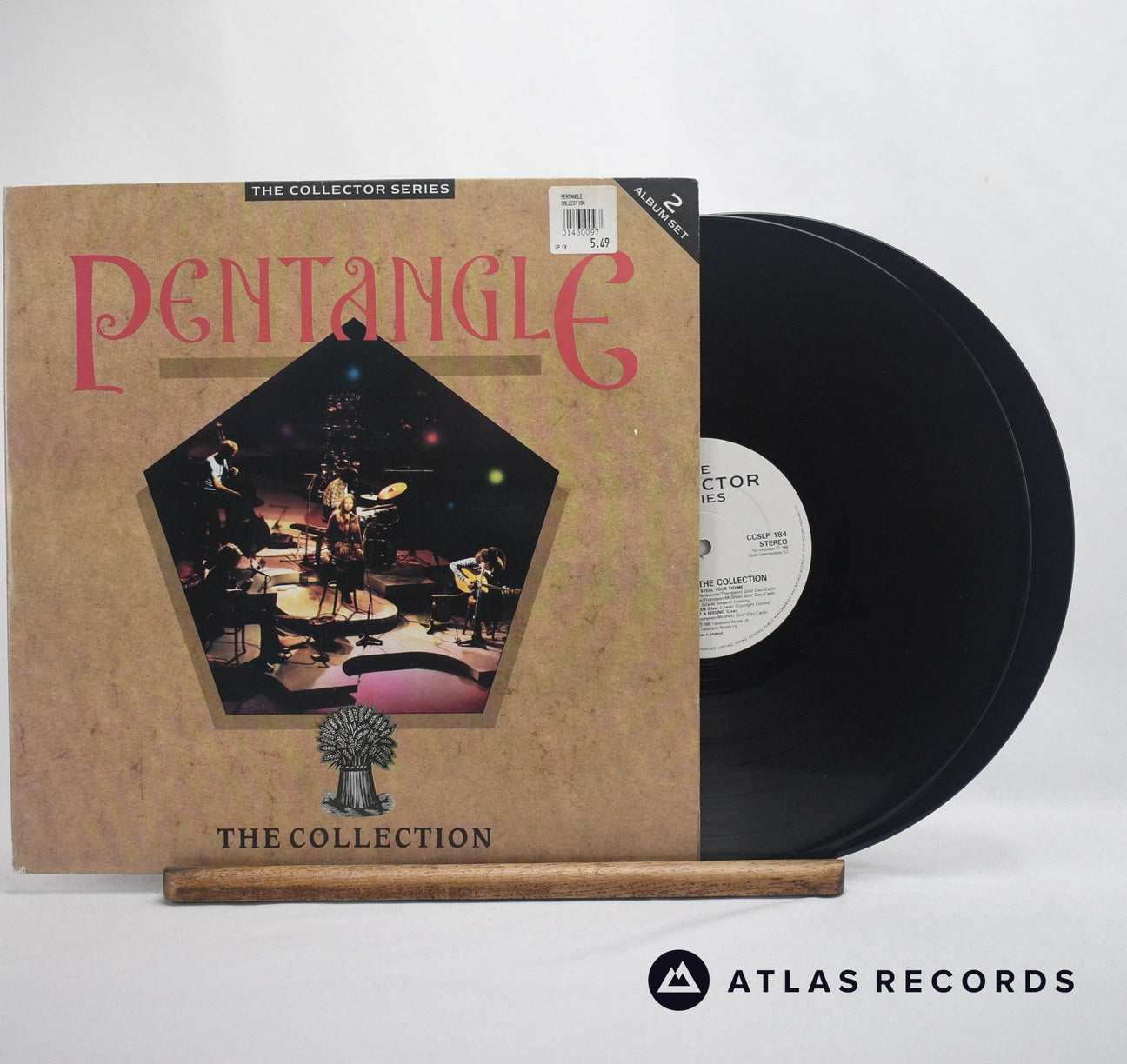 Pentangle The Collection Double LP Vinyl Record - Front Cover & Record