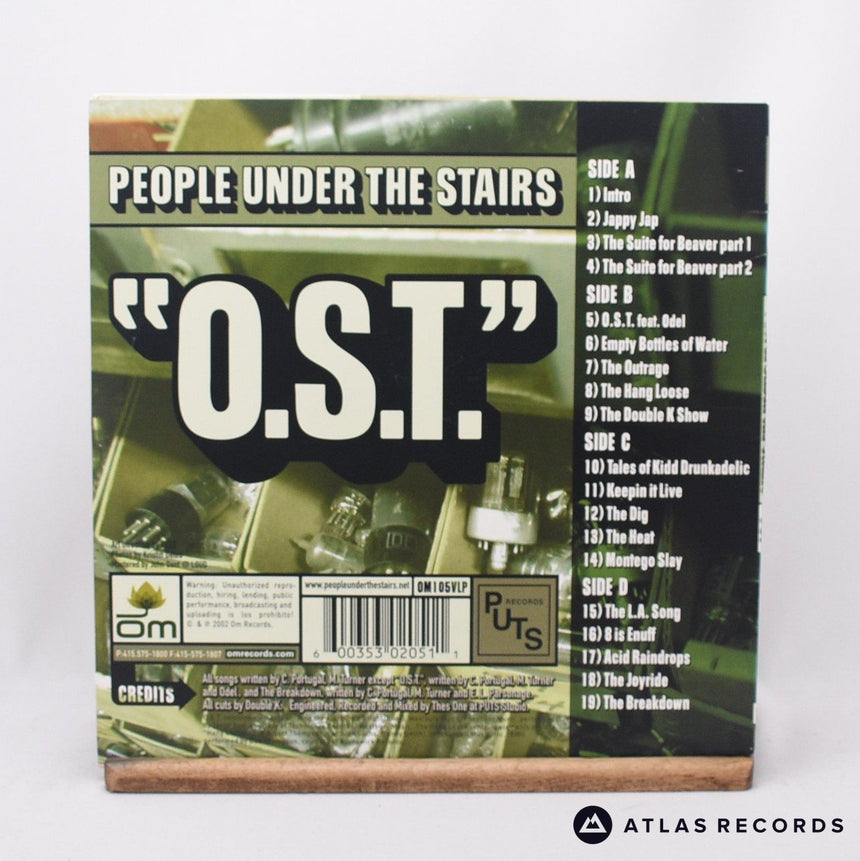 People Under The Stairs - O.S.T. - Us A B C D 2 x LP Vinyl Record - EX/EX