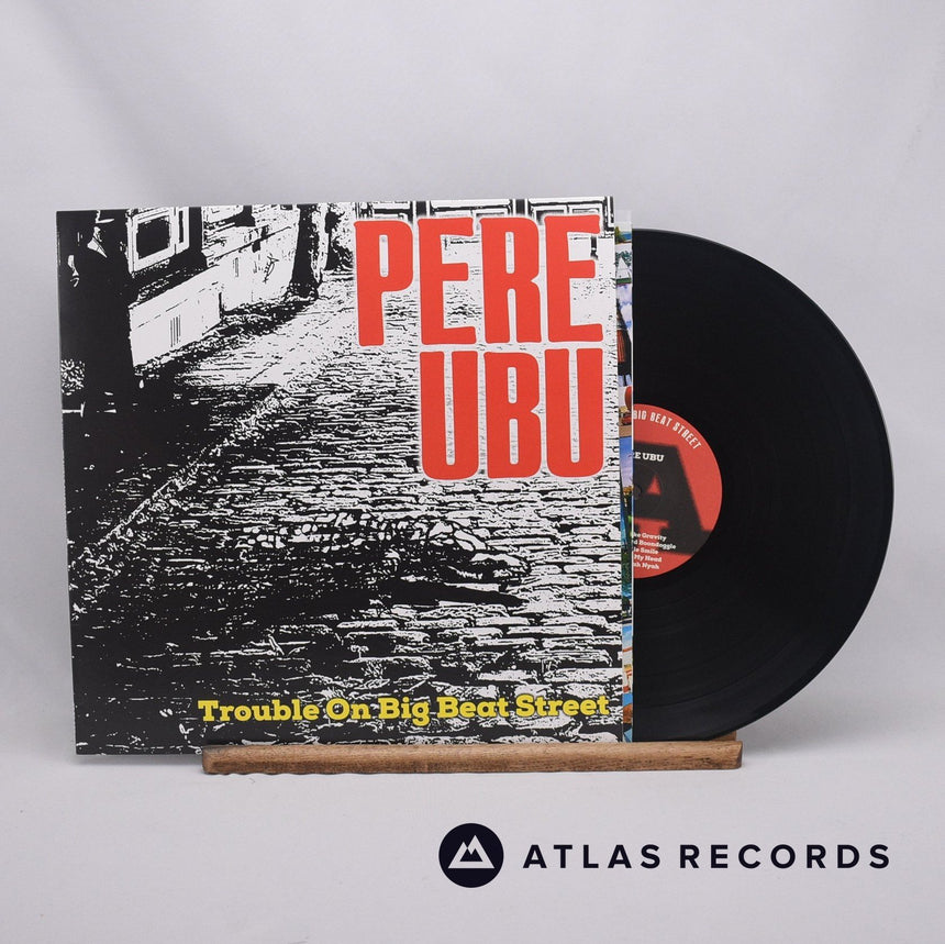 Pere Ubu Trouble On Big Beat Street LP Vinyl Record - Front Cover & Record