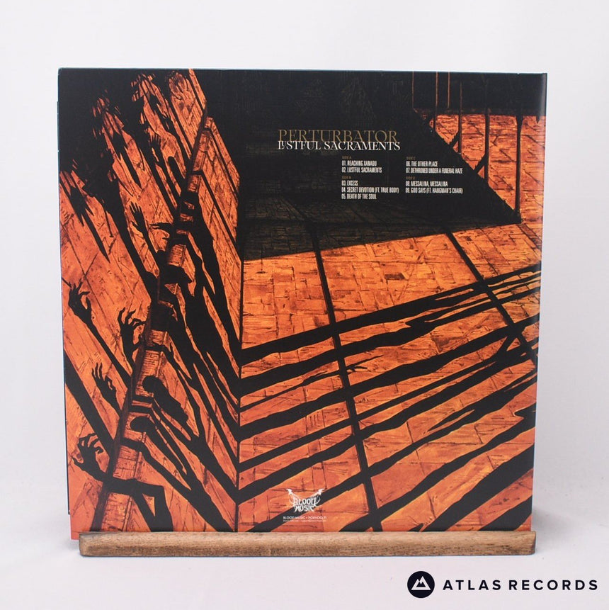 Perturbator - Lustful Sacraments - 180G Silver 2 x LP Vinyl Record - NM/VG+