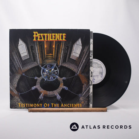 Pestilence Testimony Of The Ancients LP Vinyl Record - Front Cover & Record