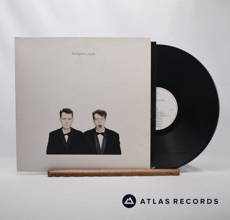 Pet Shop Boys Actually LP Vinyl Record - Front Cover & Record