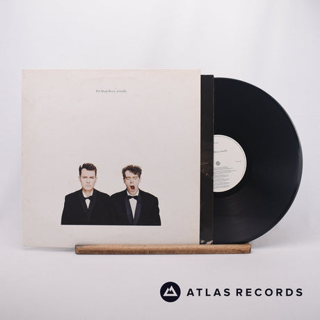 Pet Shop Boys Actually LP Vinyl Record - Front Cover & Record
