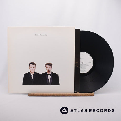 Pet Shop Boys Actually LP Vinyl Record - Front Cover & Record