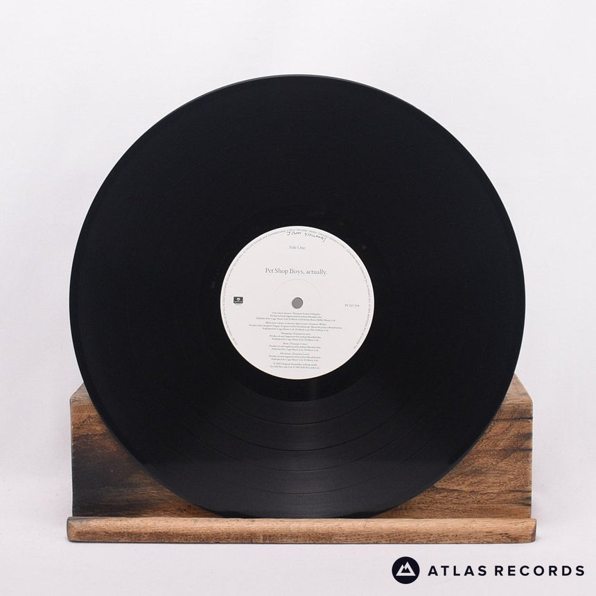 Pet Shop Boys - Actually - LP Vinyl Record - EX/EX