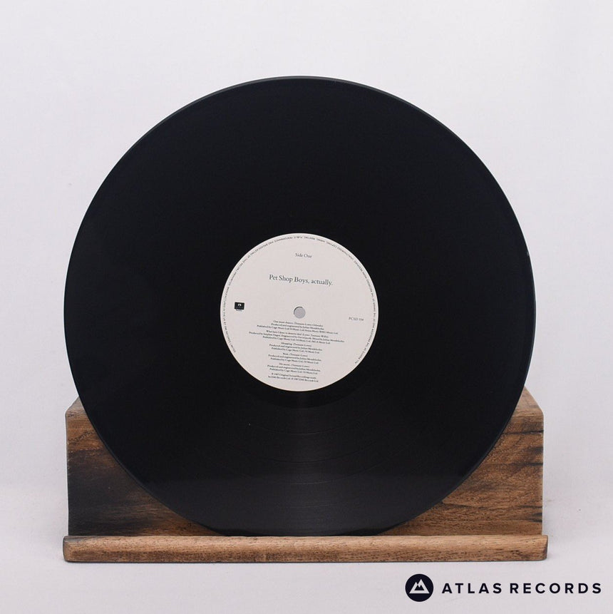 Pet Shop Boys - Actually - A-2 B-3 LP Vinyl Record - VG+/VG+