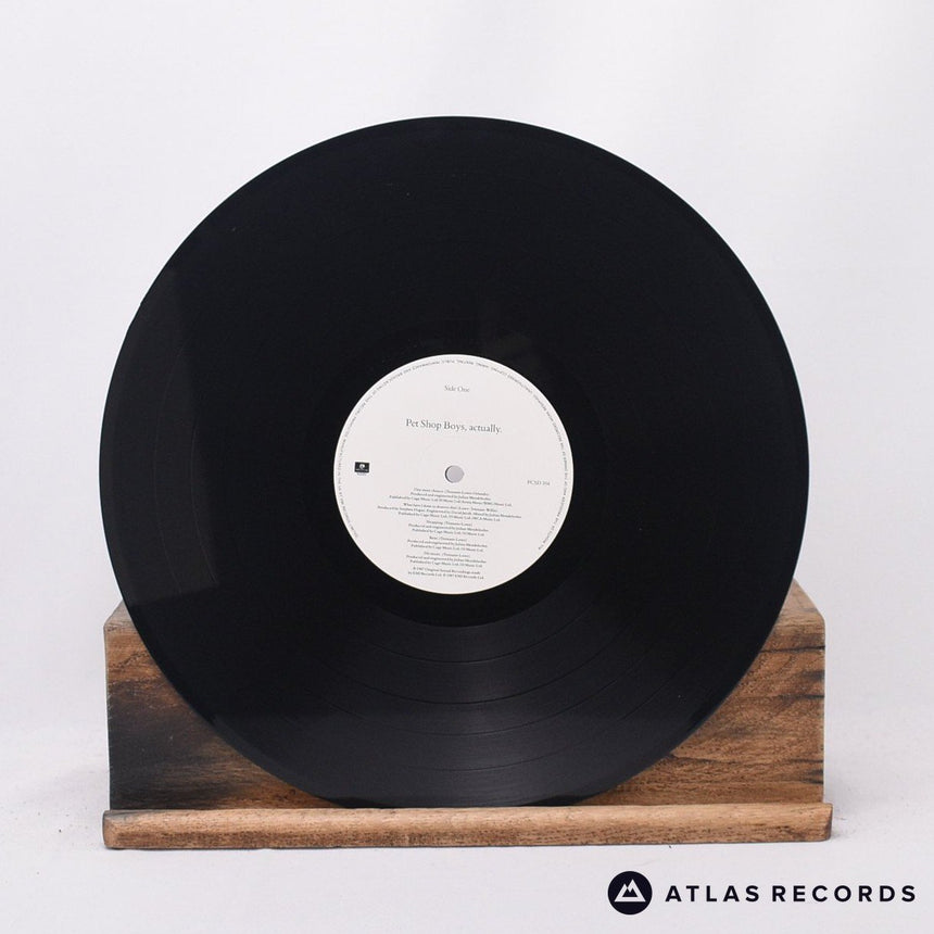 Pet Shop Boys - Actually - LP Vinyl Record - VG+/VG+