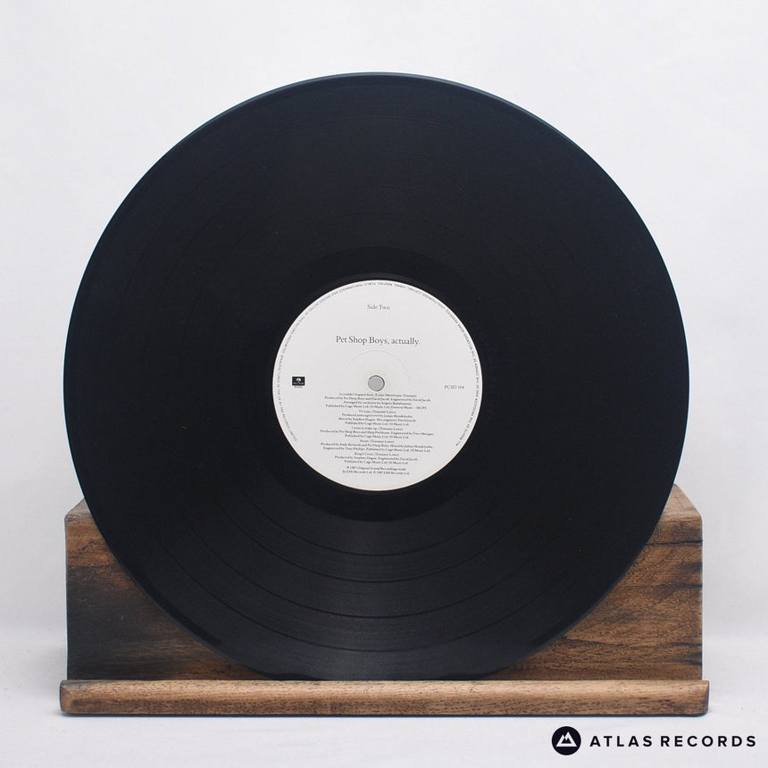 Pet Shop Boys - Actually - LP Vinyl Record - VG+/VG+