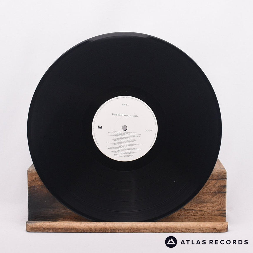 Pet Shop Boys - Actually - LP Vinyl Record - EX/EX