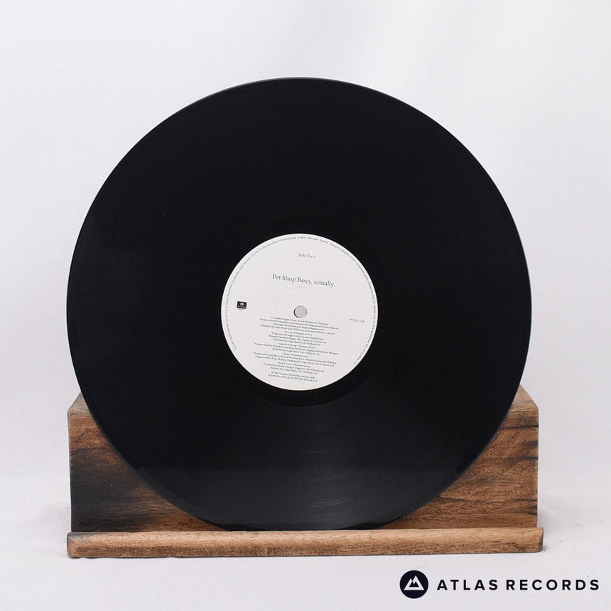 Pet Shop Boys - Actually - LP Vinyl Record - VG+/VG+