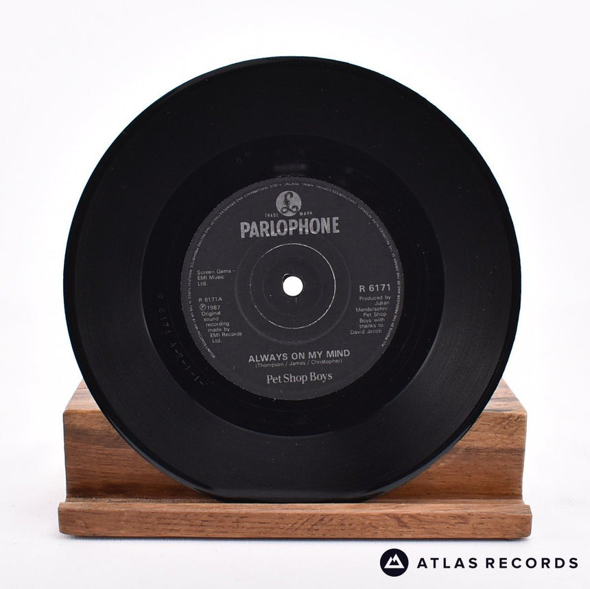 Pet Shop Boys - Always On My Mind - 7" Vinyl Record - EX/EX