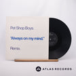 Pet Shop Boys Always On My Mind 12" Vinyl Record - Front Cover & Record