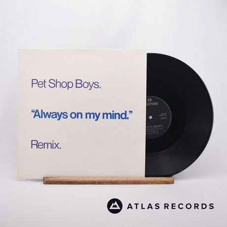 Pet Shop Boys Always On My Mind 12" Vinyl Record - Front Cover & Record