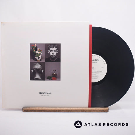 Pet Shop Boys Behaviour LP Vinyl Record - Front Cover & Record
