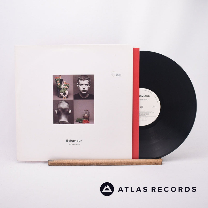 Pet Shop Boys Behaviour LP Vinyl Record - Front Cover & Record