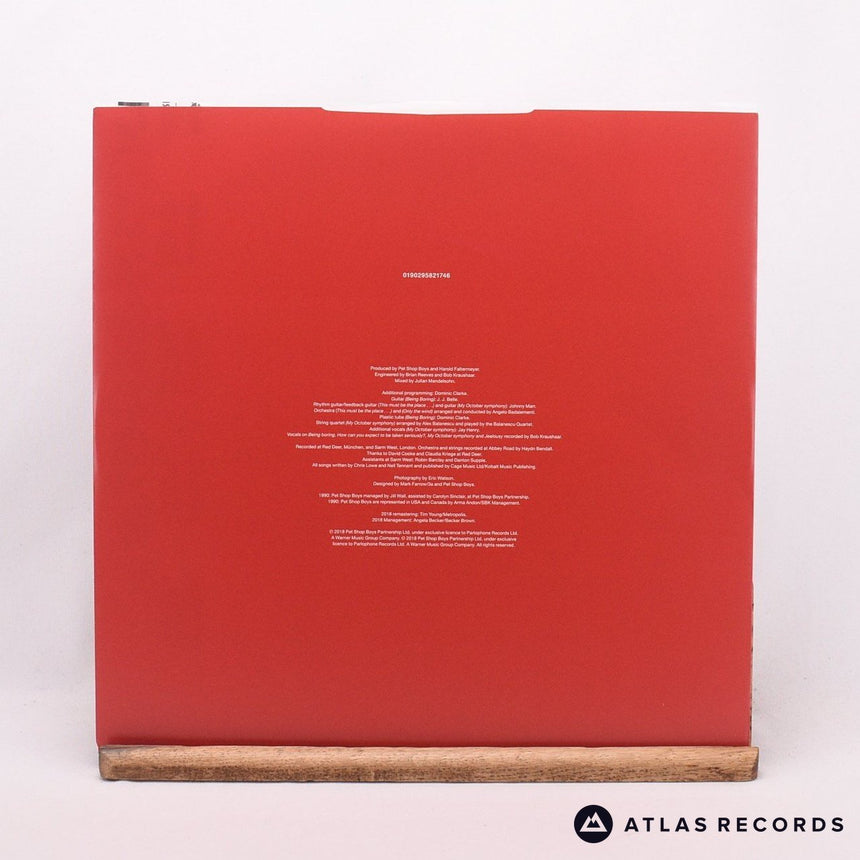 Pet Shop Boys - Behaviour. - 180G Reissue Remastered LP Vinyl Record - NM/NM