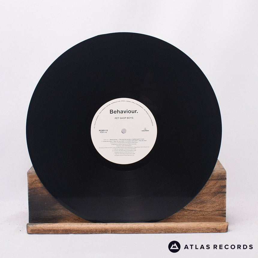 Pet Shop Boys - Behaviour - A-3 B-2 LP Vinyl Record - EX/EX