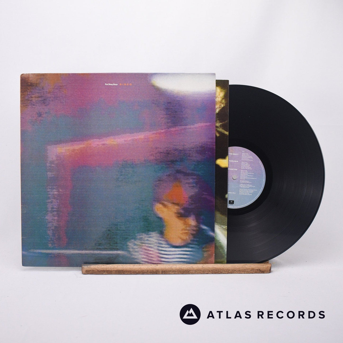 Pet Shop Boys Disco LP Vinyl Record - Front Cover & Record