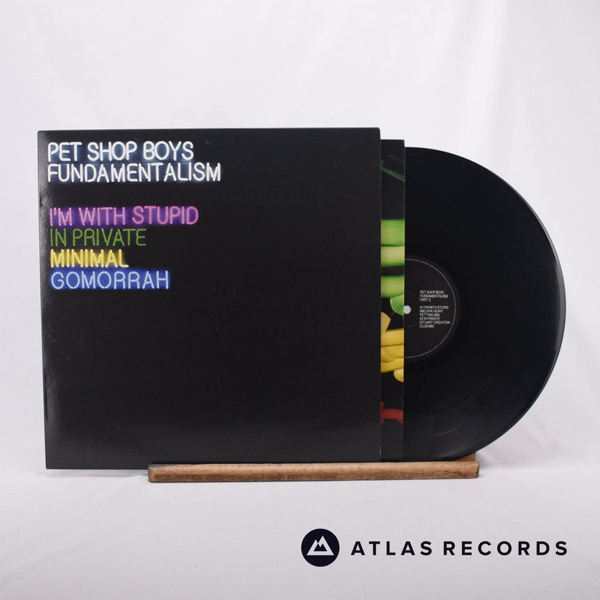 Pet Shop Boys Fundamentalism 12" Vinyl Record - Front Cover & Record