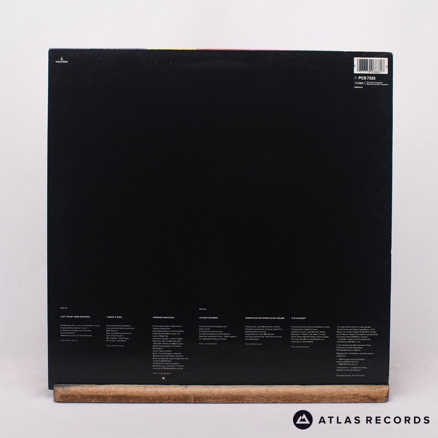 Pet Shop Boys - Introspective - LP Vinyl Record - EX/EX