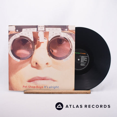 Pet Shop Boys It's Alright 12" Vinyl Record - Front Cover & Record