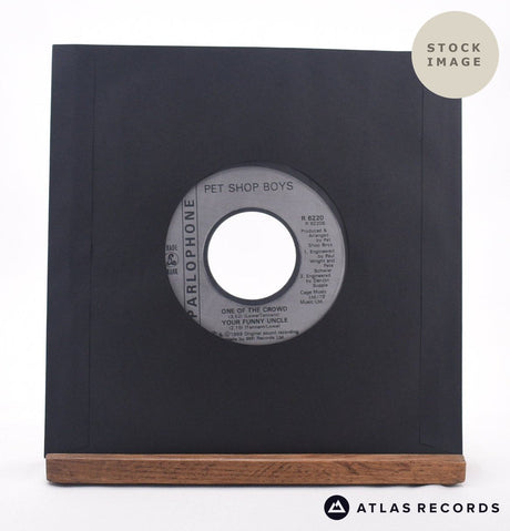 Pet Shop Boys It's Alright 7" Vinyl Record - Reverse Of Sleeve
