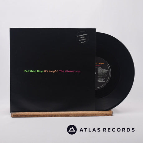 Pet Shop Boys It's Alright 10" Vinyl Record - Front Cover & Record