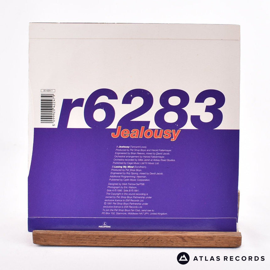 Pet Shop Boys - Jealousy - 7" Vinyl Record - VG+/EX