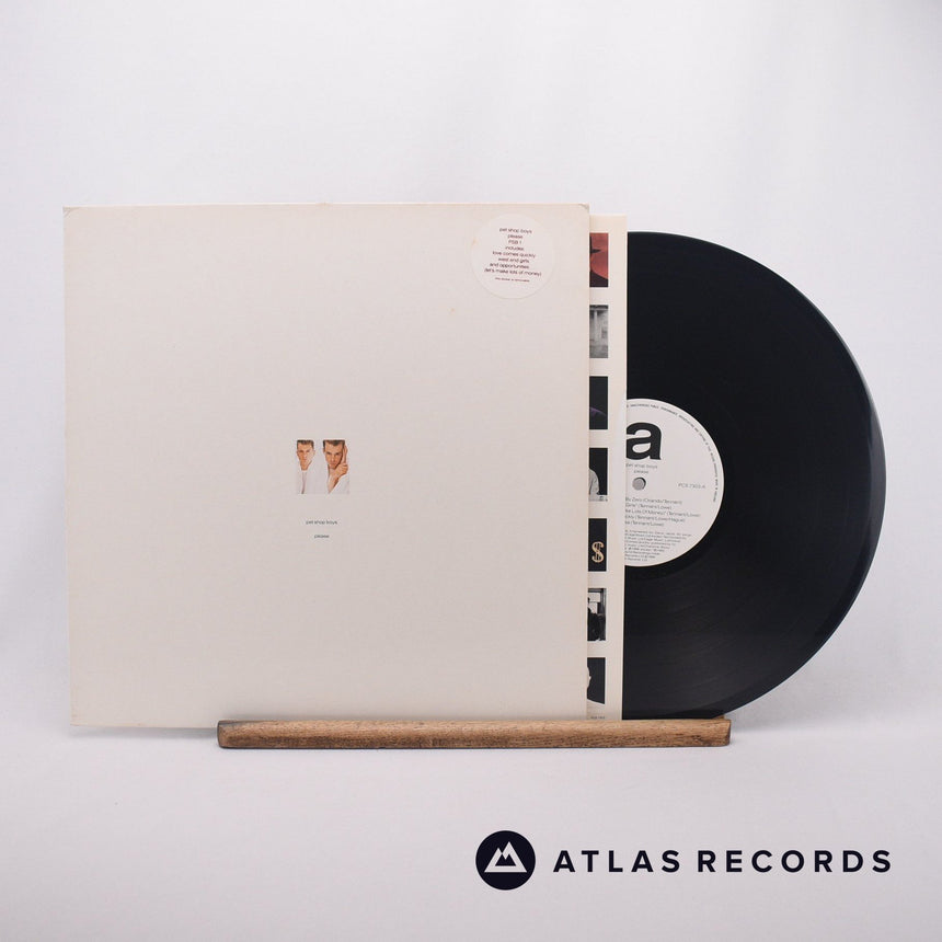 Pet Shop Boys Please LP Vinyl Record - Front Cover & Record
