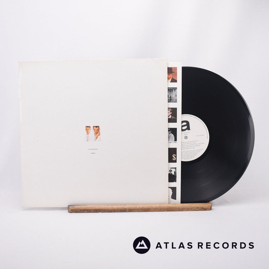 Pet Shop Boys Please LP Vinyl Record - Front Cover & Record