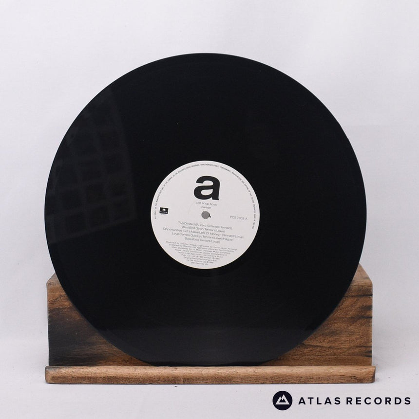 Pet Shop Boys - Please - A-2U B-4U LP Vinyl Record - VG+/VG+